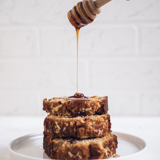 Truly Raw Honey Chocolate Chip Banana Bread