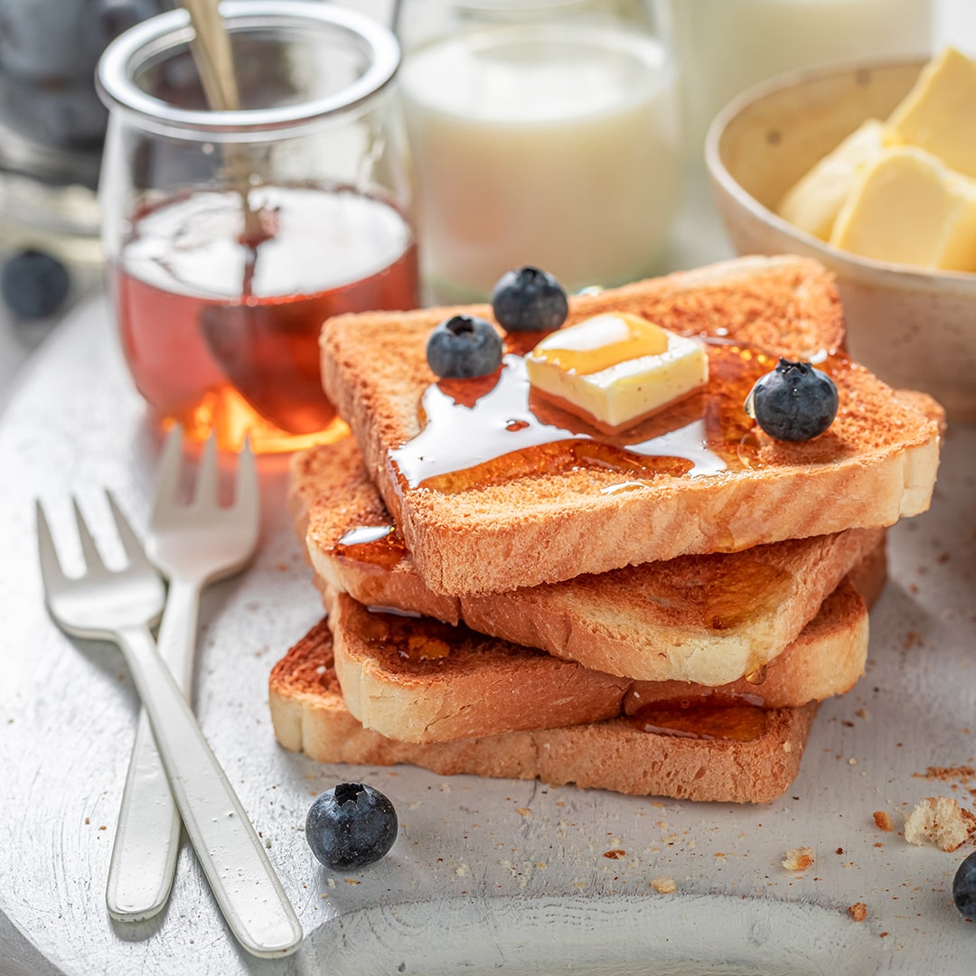 Truly Raw Honey French Toast