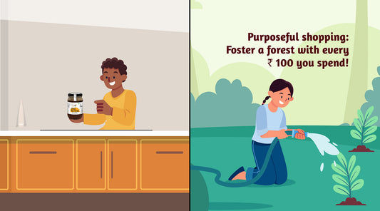 Planting a Greener Future: HoneyAllDay's Eco-Friendly Initiative