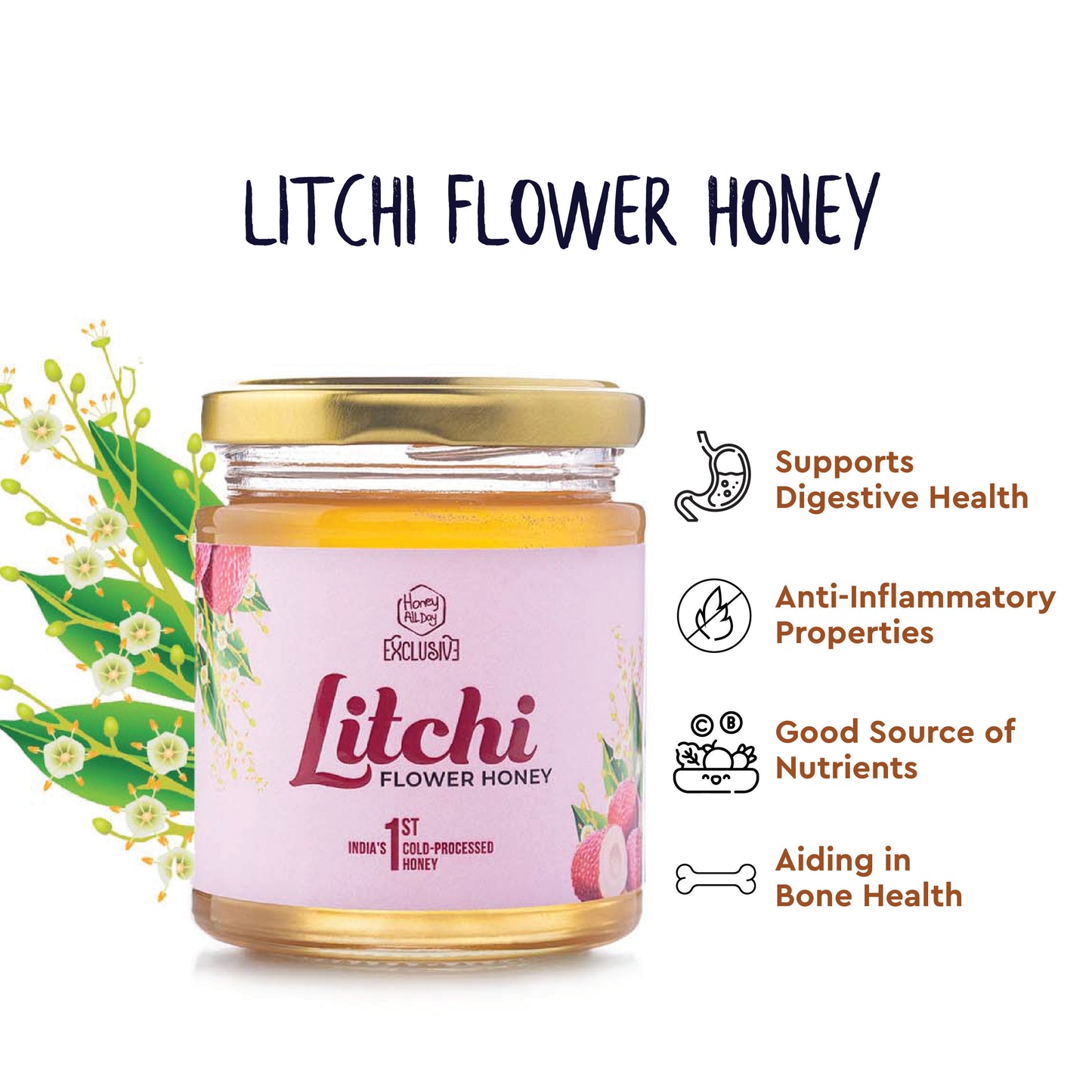 Exclusive Combo Litchi + Neem Honey 150grams Each