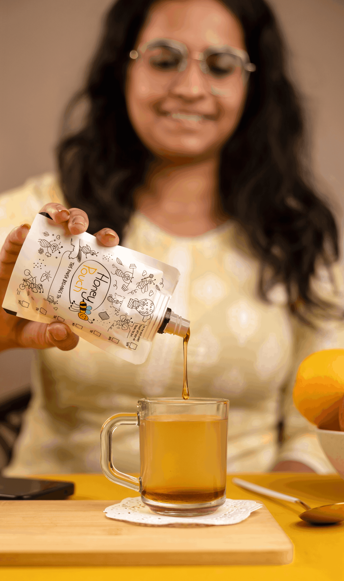 Raw Honey Straws Pack of 2 + 2 Pouches