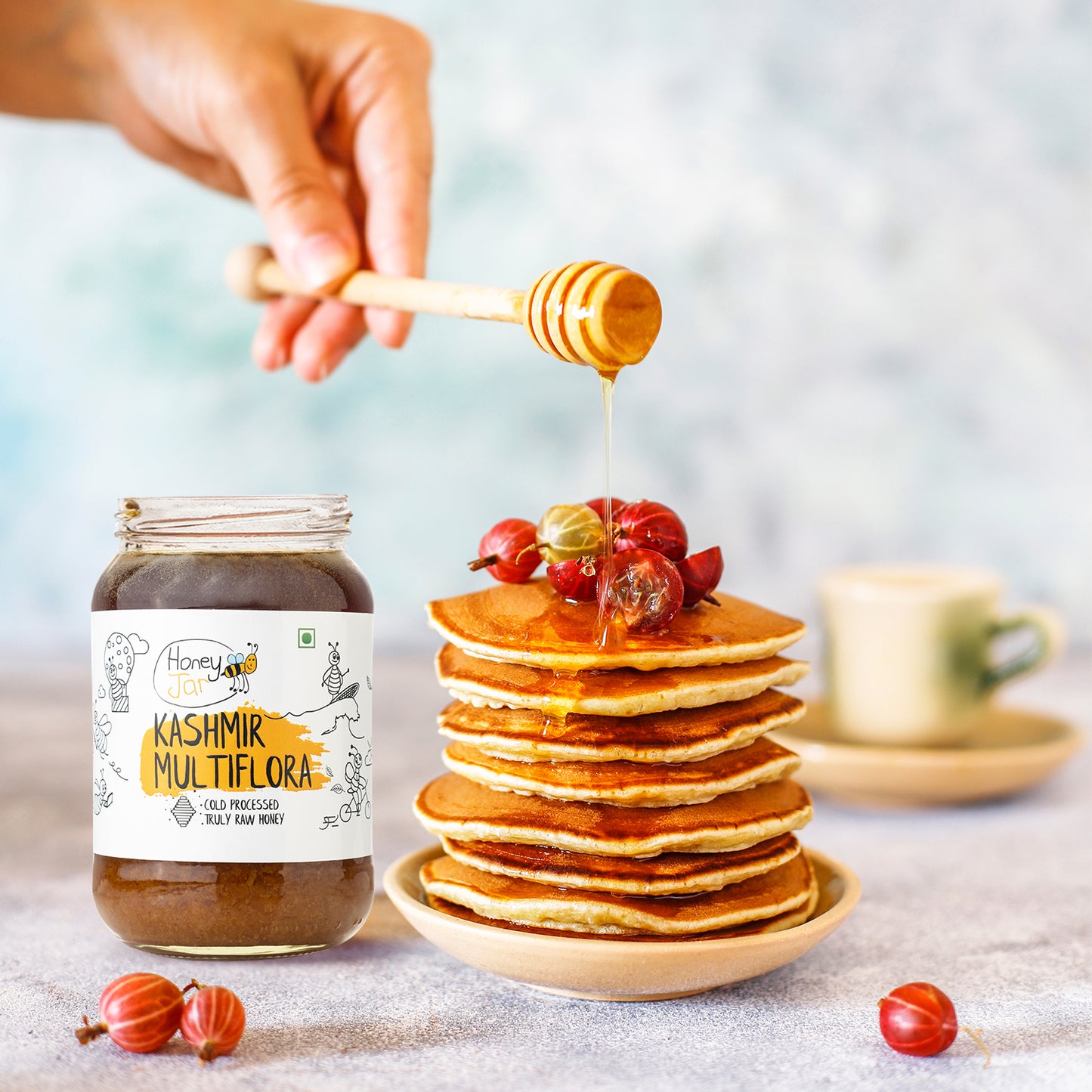 Kashmir Multiflora Raw Honey | Pure Honey - NMR Tested