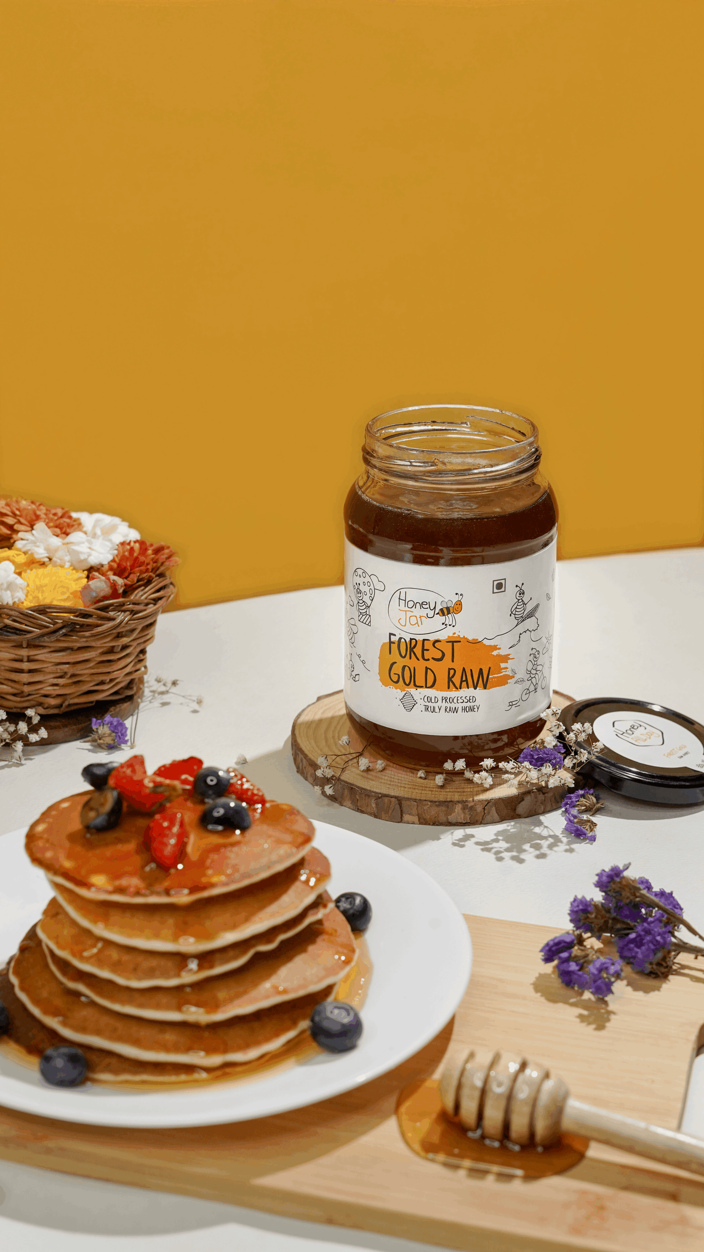 Forest Gold Raw Honey | Pure Honey - NMR Tested