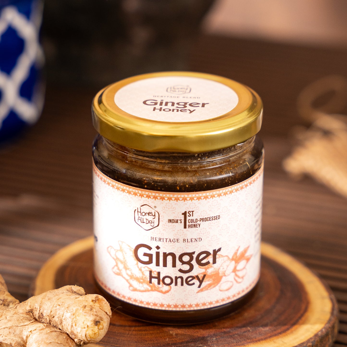 Ginger Honey | Cold Processed Honey