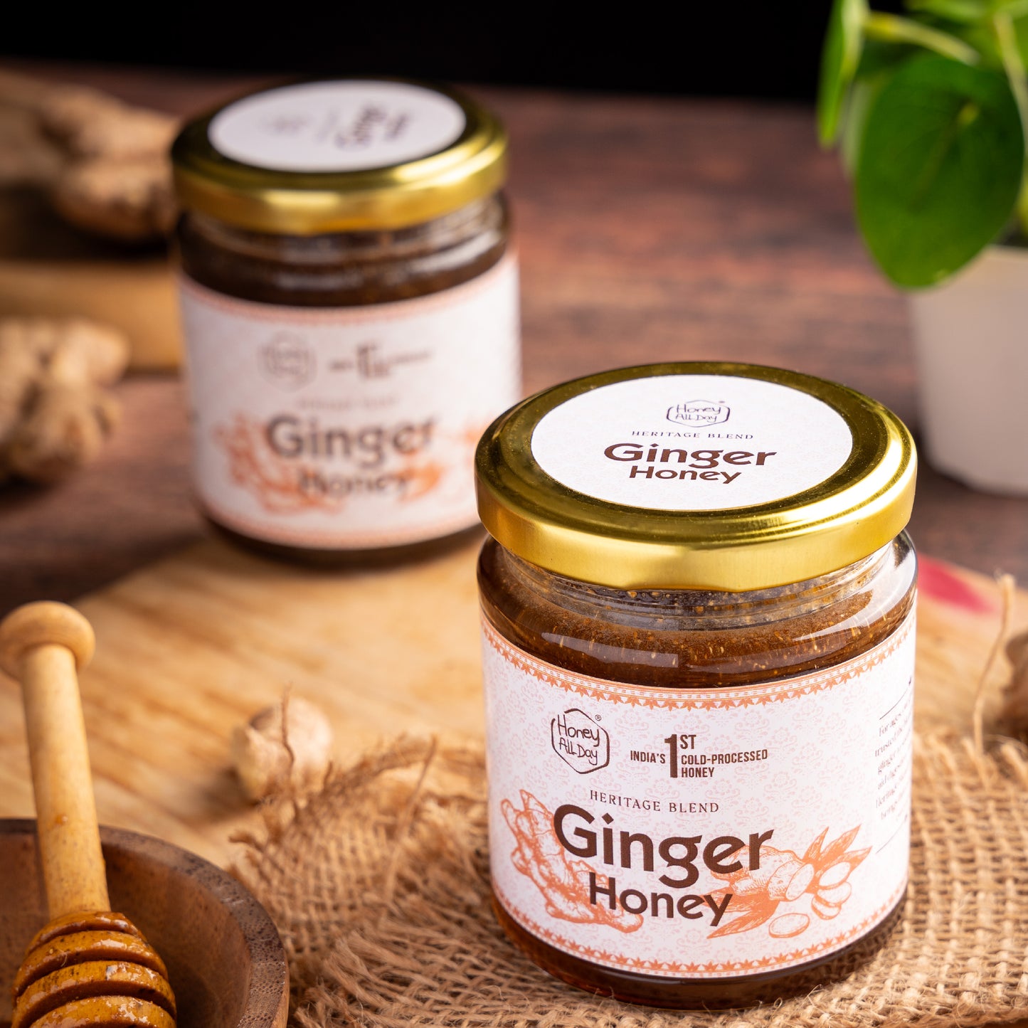 Ginger Honey | Cold Processed Honey