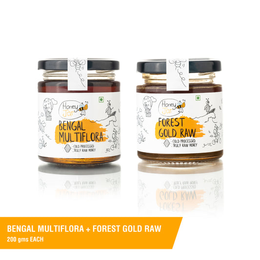 bengal multiflora + forest gold raw