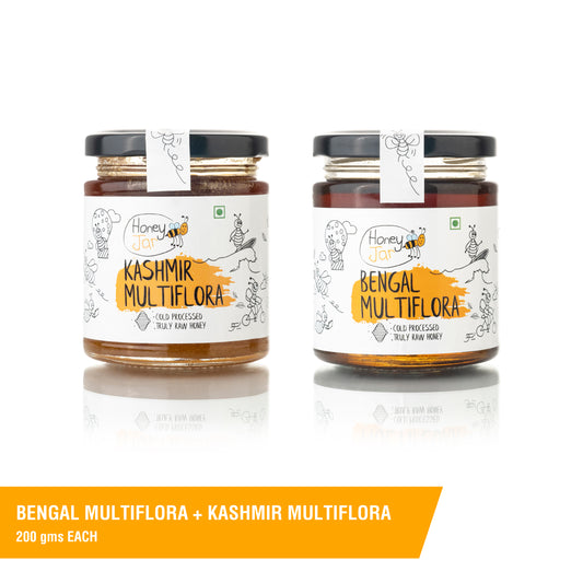 kashmir multiflora + bengal multiflora honey