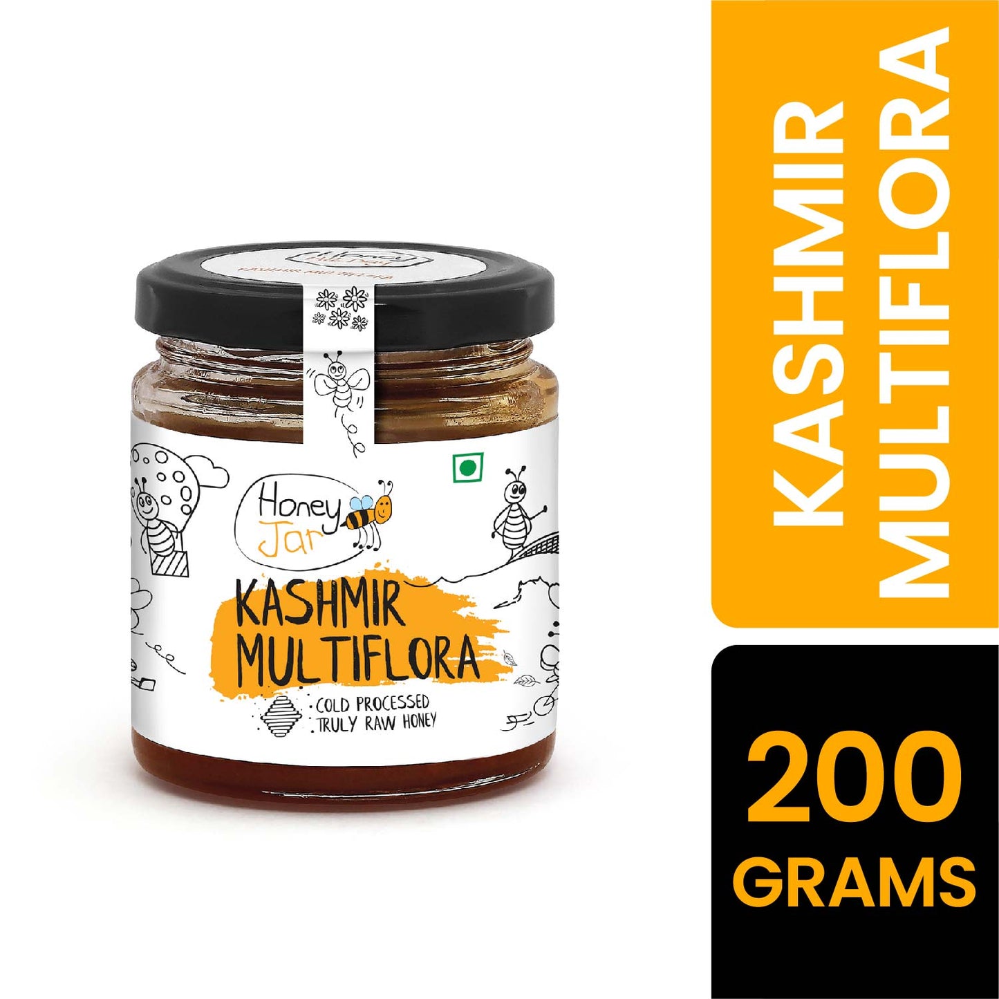 Kashmir Multiflora Raw Honey | Pure Honey - NMR Tested