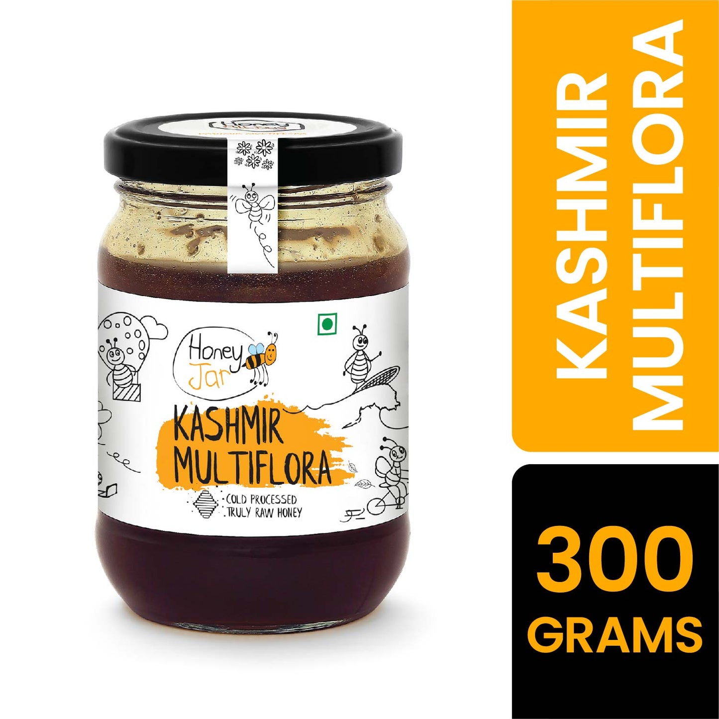 Kashmir Multiflora Raw Honey | Pure Honey - NMR Tested