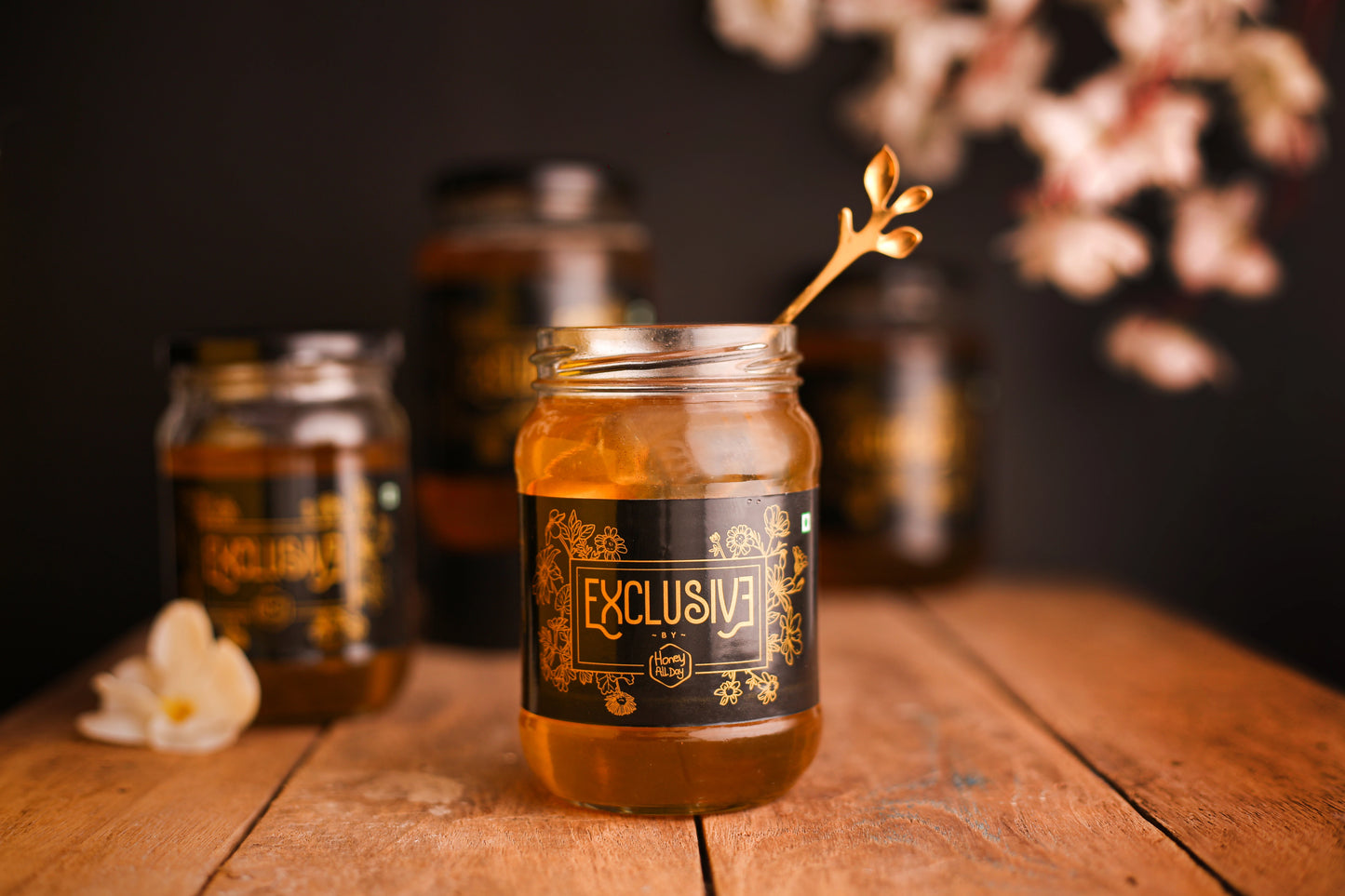 Raw Kashmir White Acacia Honey