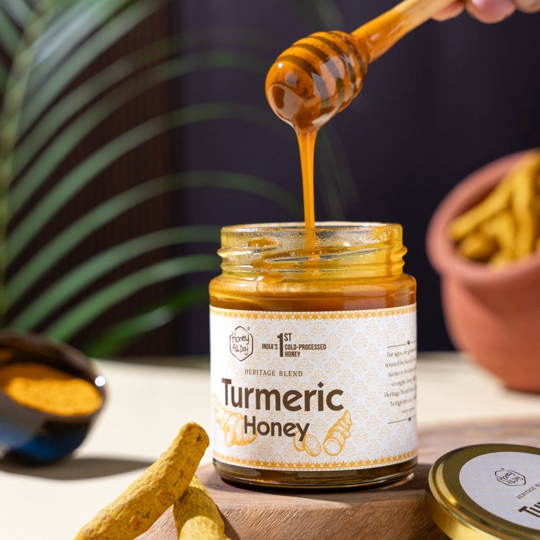 Turmeric Honey | Cold Processed Honey
