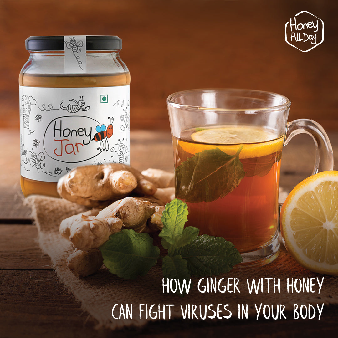 How Ginger with Truly Raw Honey can fight viruses in your body?