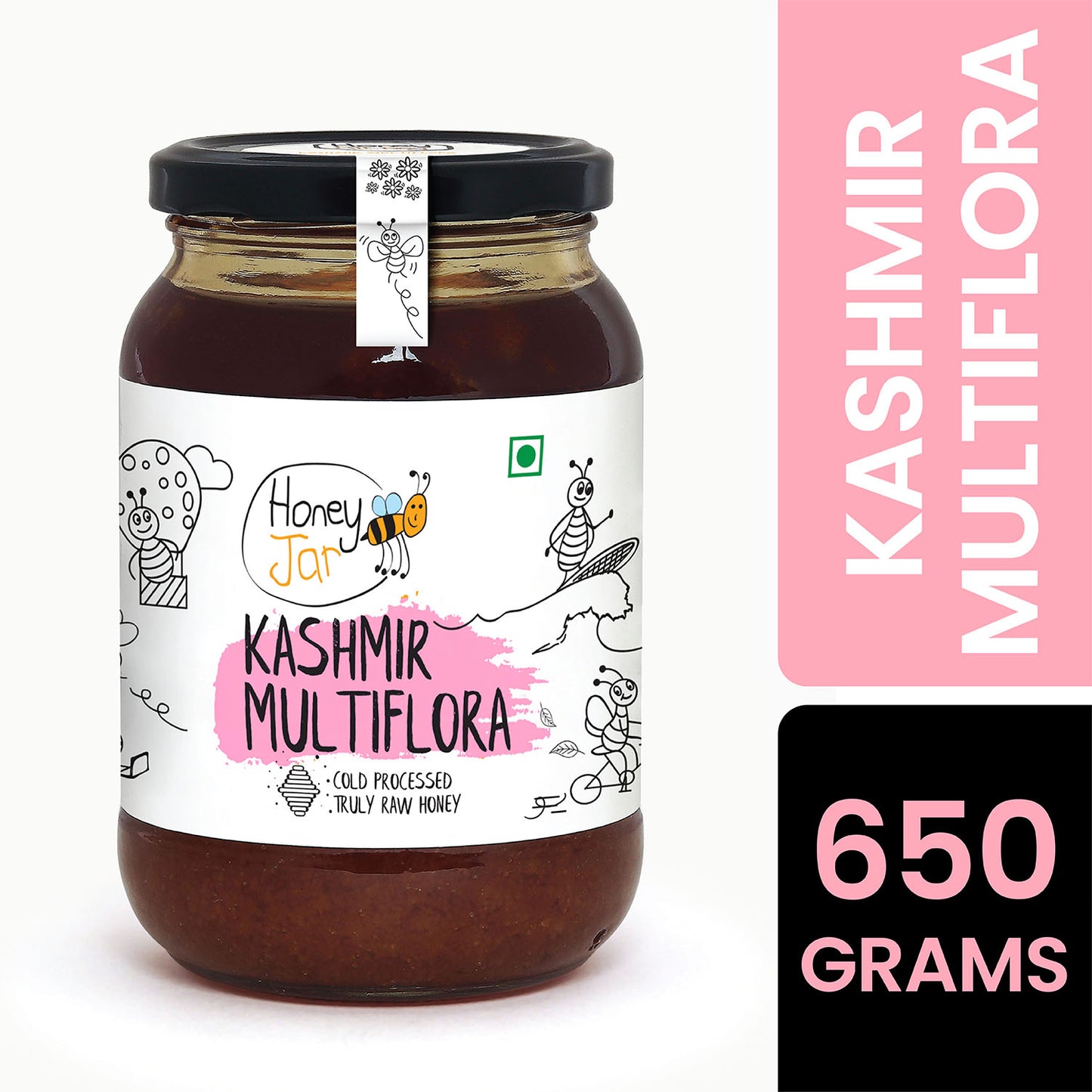 Kashmir Multiflora Raw Honey | Pure Honey - NMR Tested