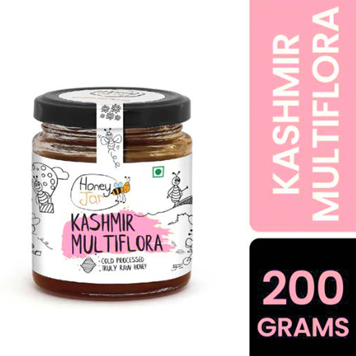 Kashmir Multiflora Raw Honey | Pure Honey - NMR Tested