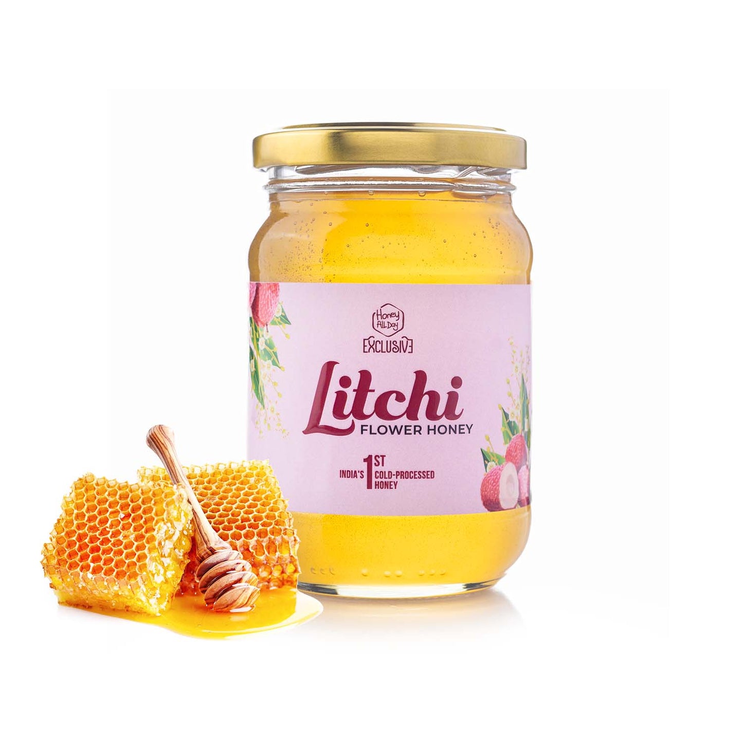 Litchi Flower Honey l Cold Processed Honey