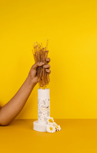 1 Straw Tube + 2 Honey Jars (150 gm each)