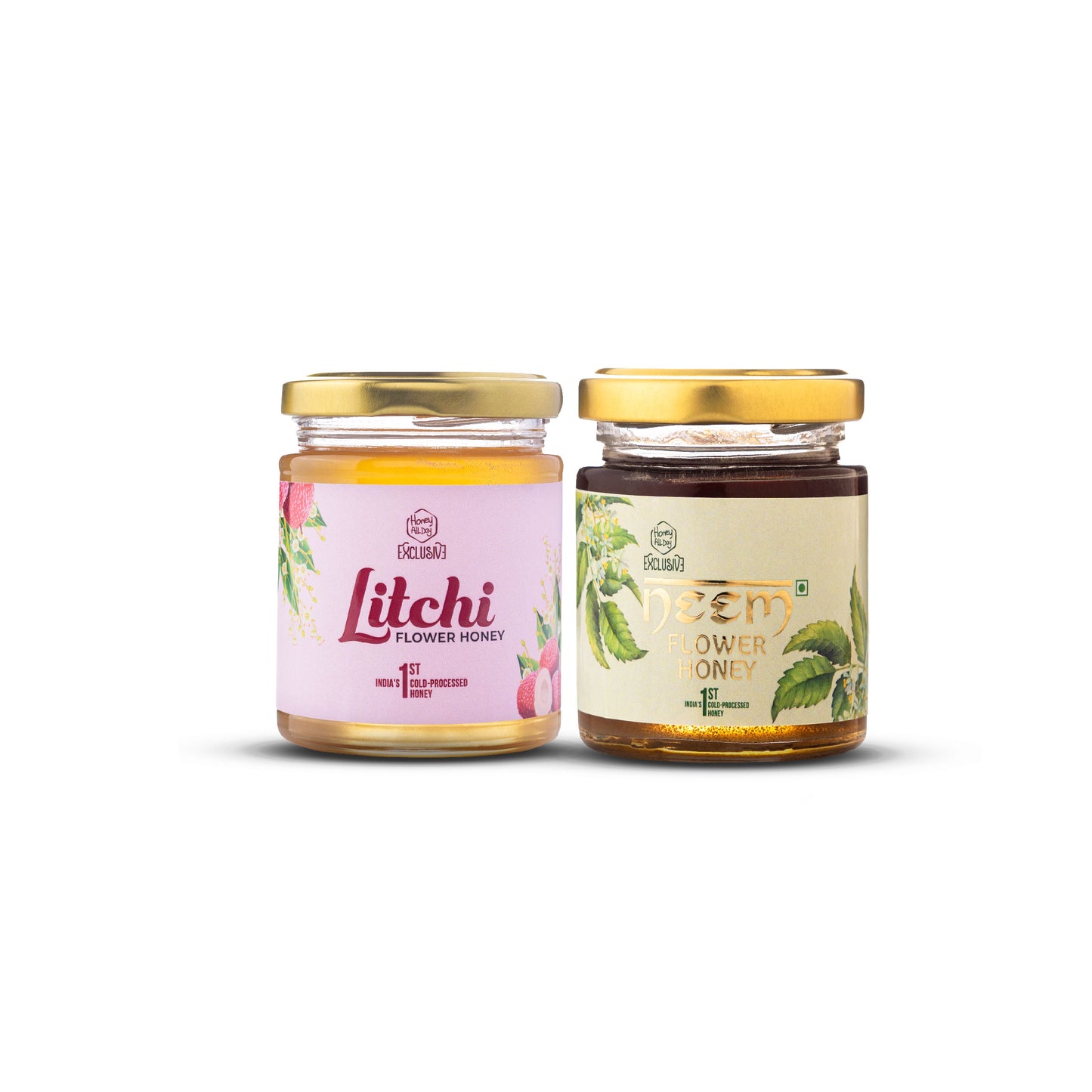 Exclusive Combo Litchi + Neem Honey 150grams Each