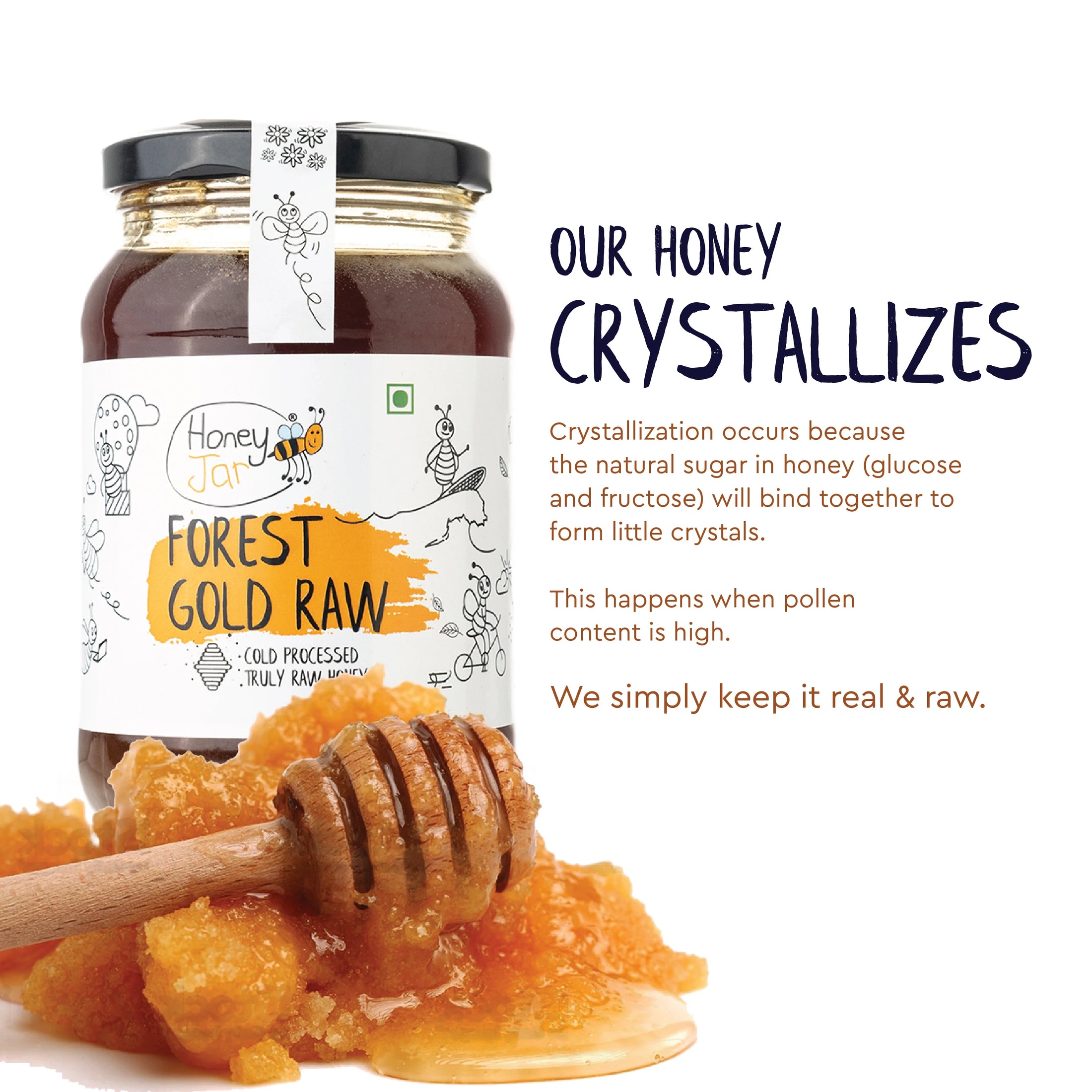1 Straw Tube + 2 Honey Jars (150 gm each)