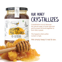 Kashmir Multiflora Raw Honey | Pure Honey - NMR Tested