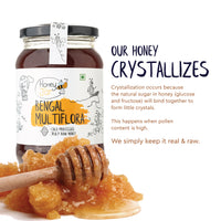 Bengal Multiflora Raw Honey | Pure Honey - NMR Tested