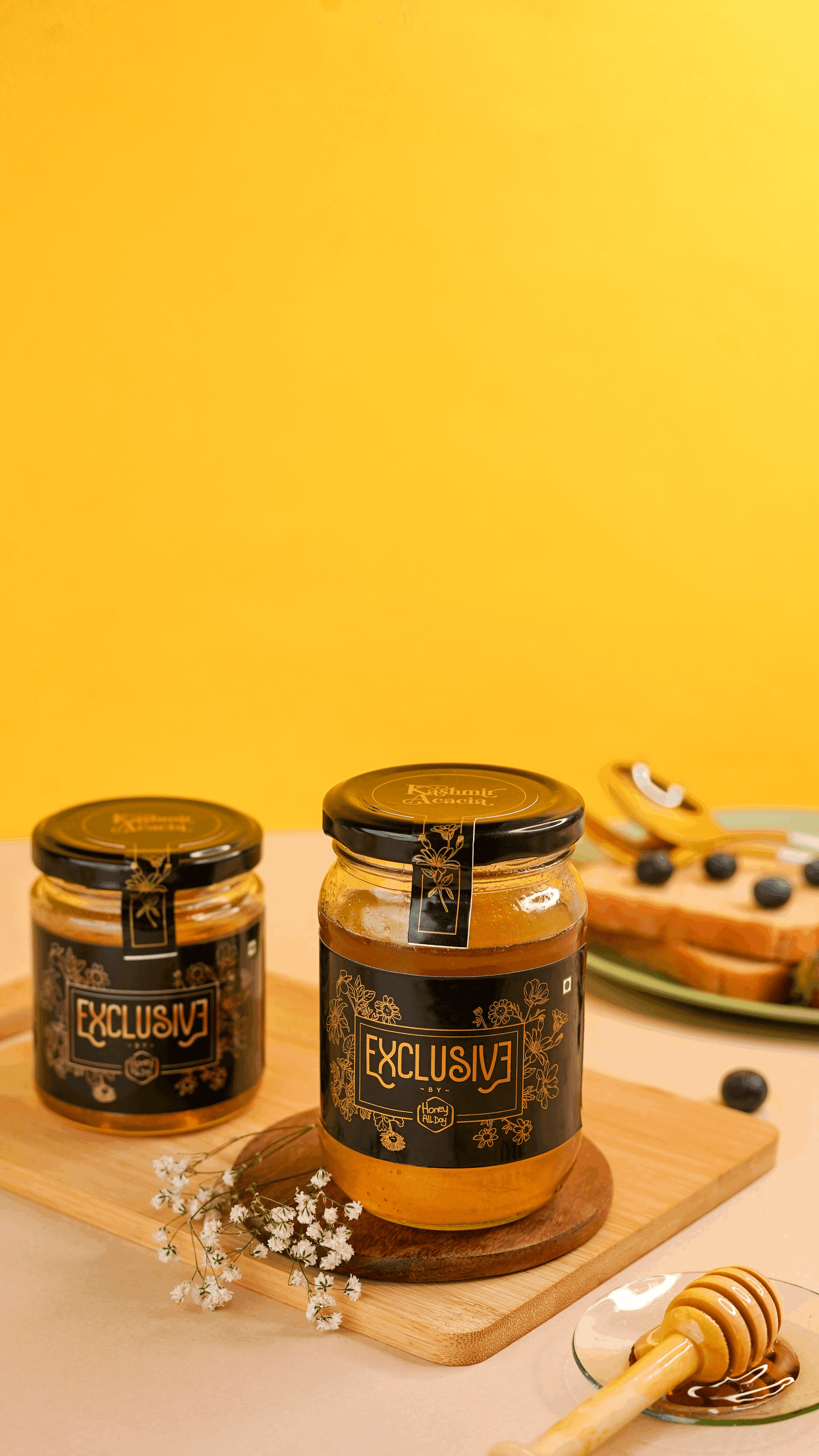 Raw Kashmir White Acacia Honey