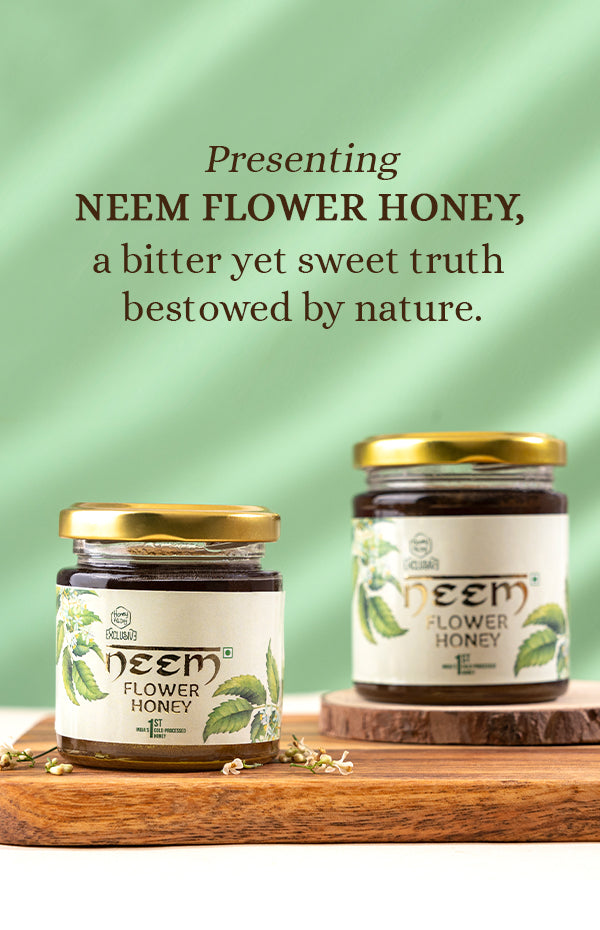 Exclusive Combo Litchi + Neem Honey 150grams Each