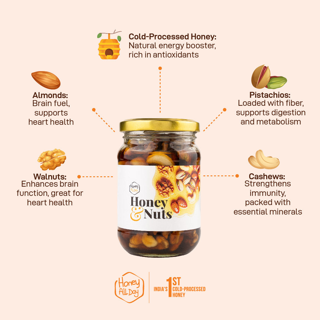 Honey & Nuts – Nature’s Power Snack