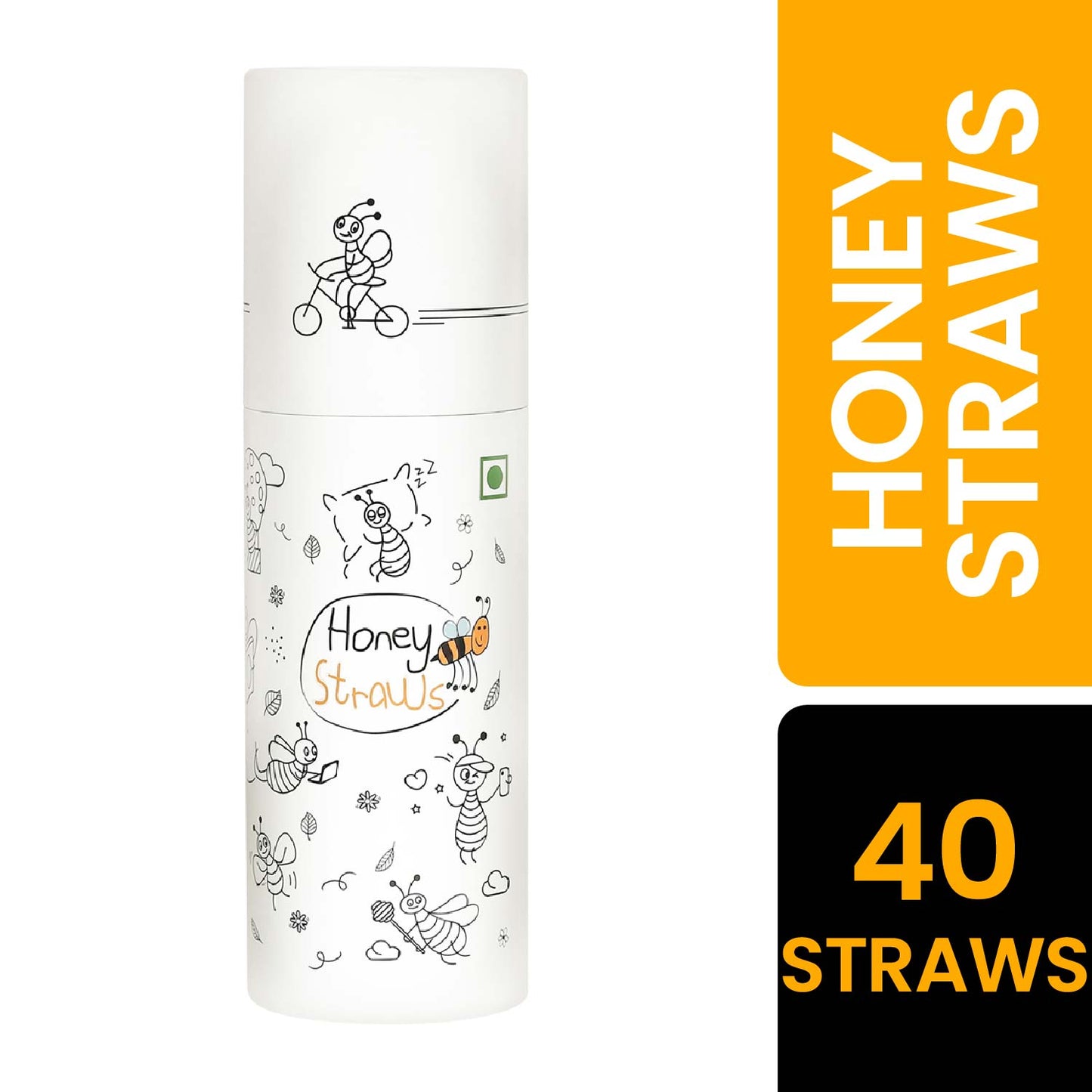 Raw Honey Straws | Pure Honey | 40 Straws - NMR Tested