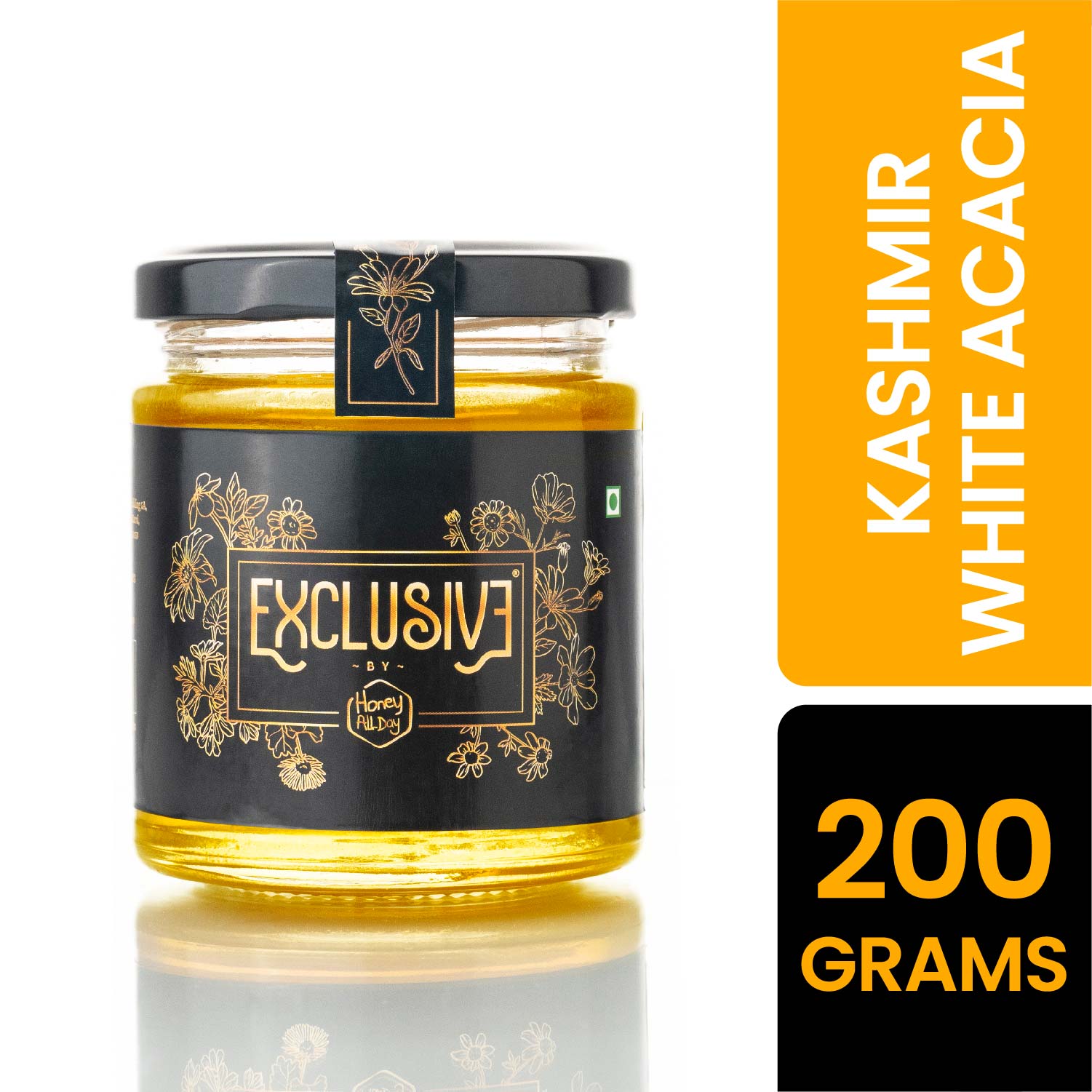 Raw Kashmir White Acacia Honey