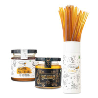 1 Straw Tube + 2 Honey Jars (150 gm each)