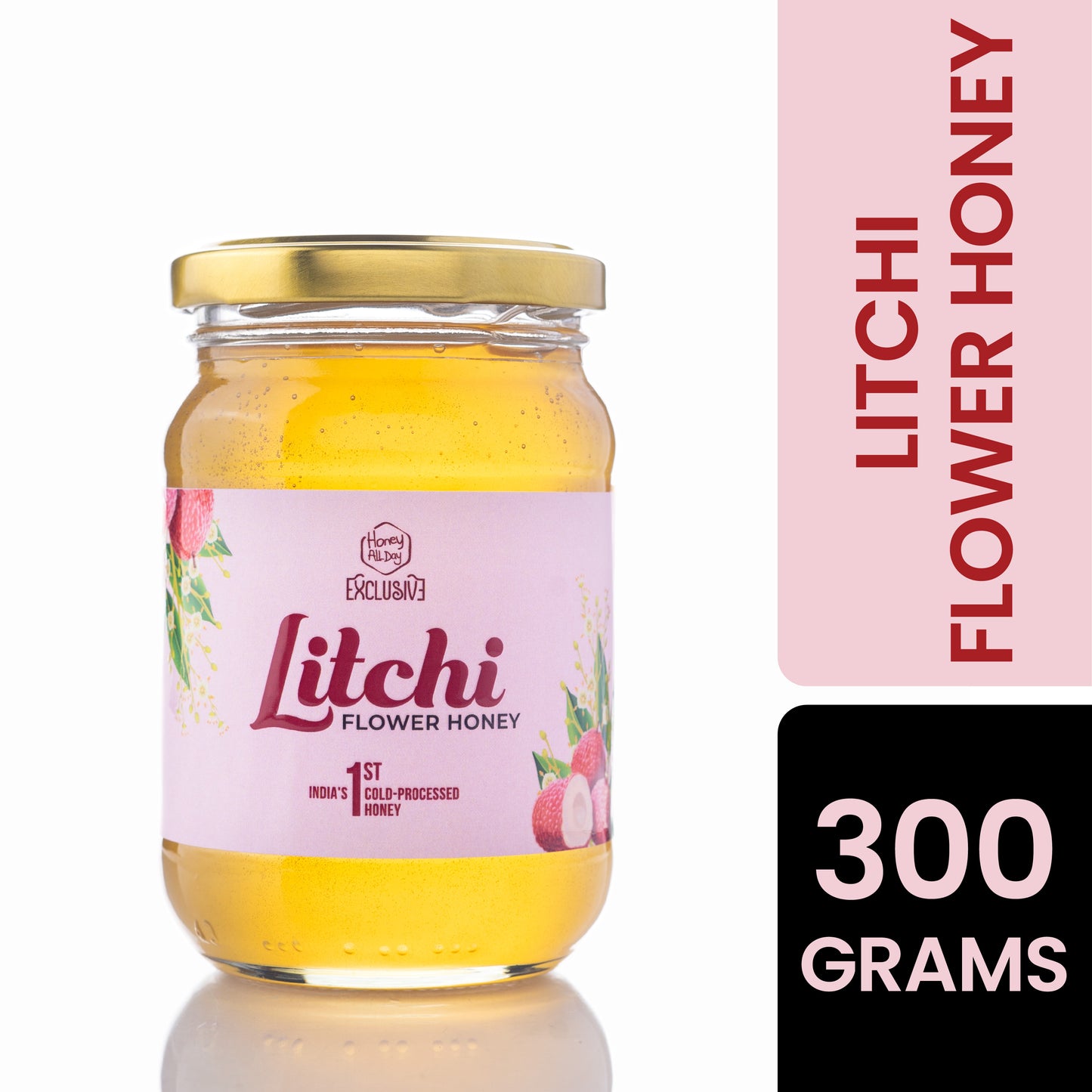 Litchi Flower Honey l Cold Processed Honey