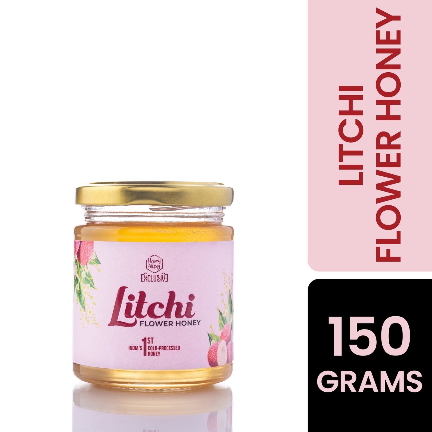 Litchi Flower Honey l Cold Processed Honey